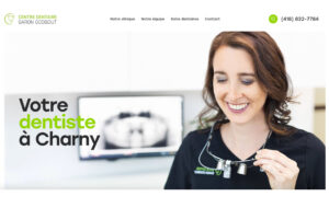 site-web-centre-dentaire-garon-goudbout
