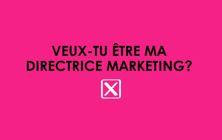 Directrice marketing Québec